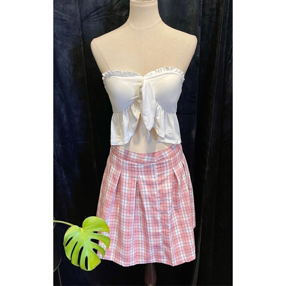 Almost famous Sleeveless top & skirt - M